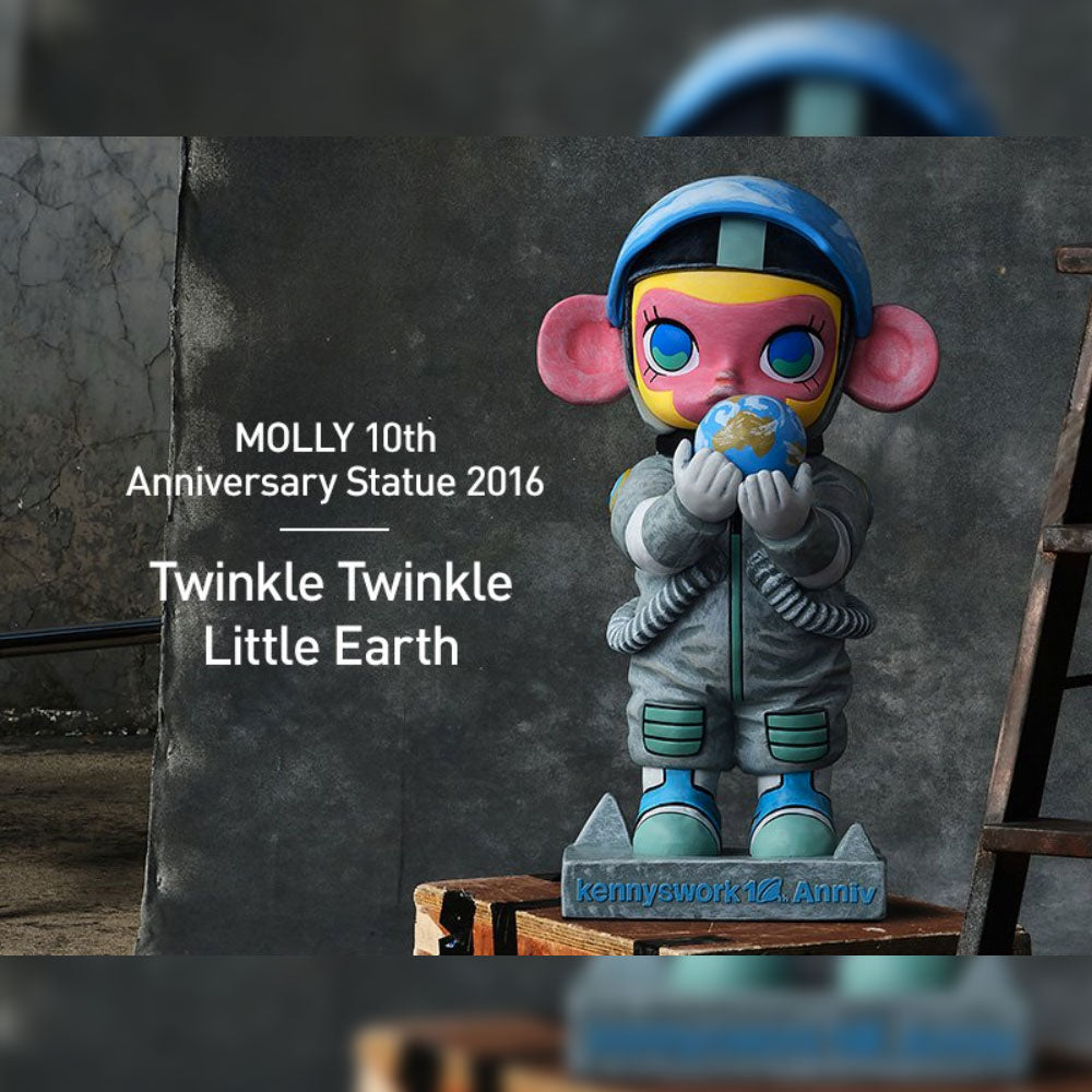 2016 Twinkle Twinkle Little Earth - Molly Anniversary Statues Classical Retro Series by POP MART