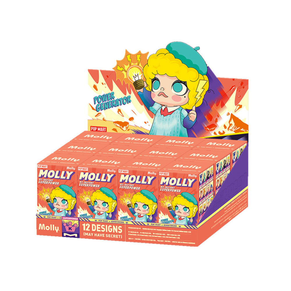 Molly My Instant Superpower Series Figures Blind Box by POP MART