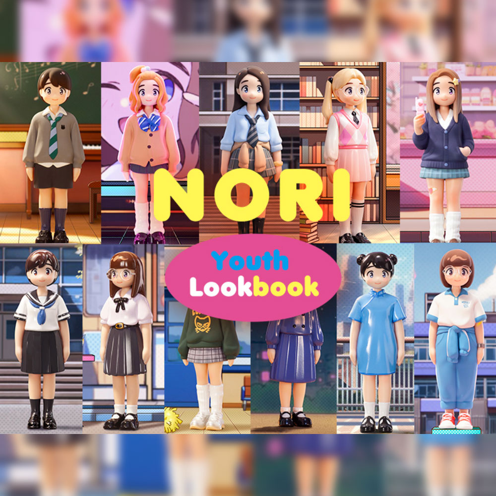 Nori Youth Lookbook Series Figures Blind Box by POP MART