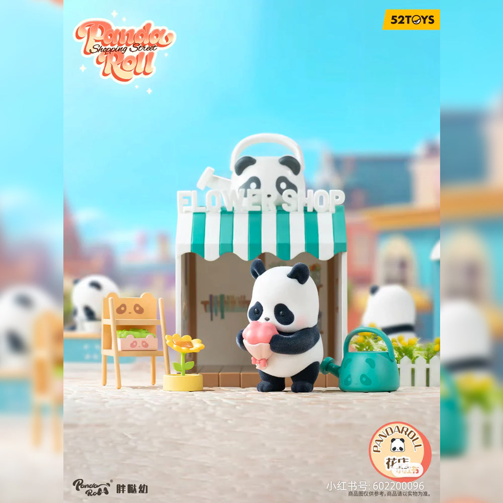 Panda Roll Shopping Street Blind Box Series by 52 Toys