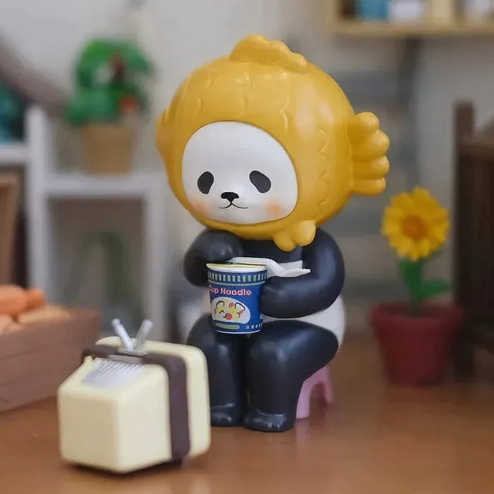 Watching TV - Mini Taiyaki Panda Series 2 Pan Pan&#39;s Theatre by PlanetBearo