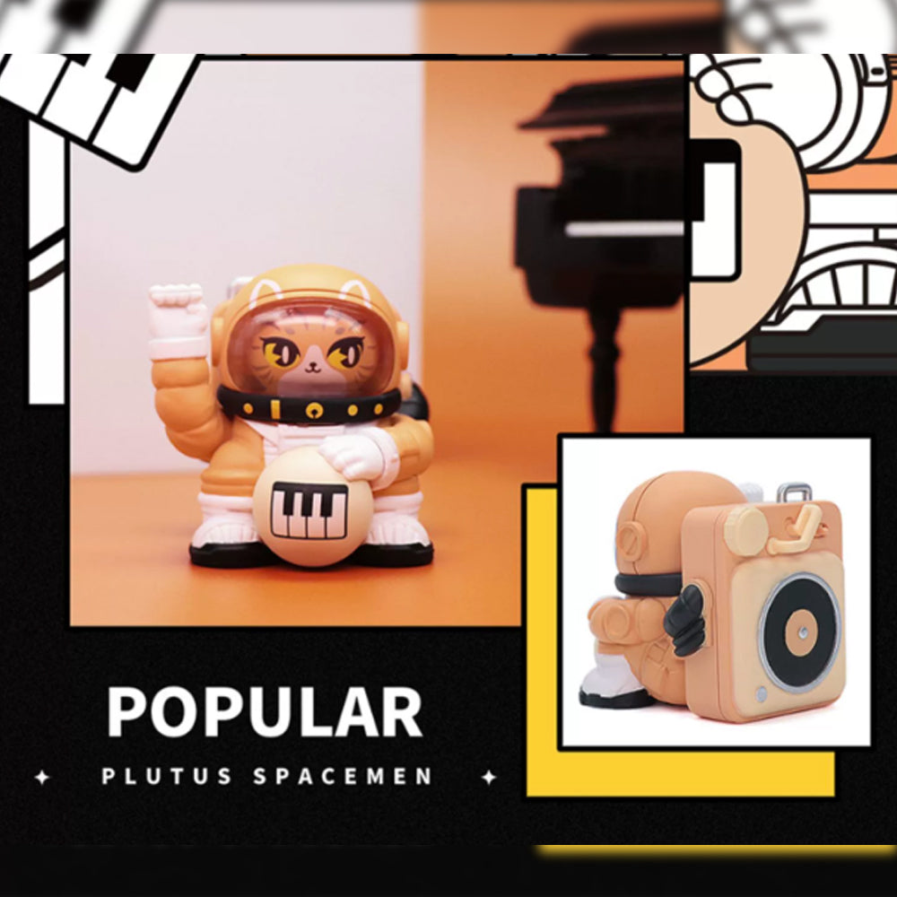 Plutus Spacemen Music Blind Box Series by 52Toys