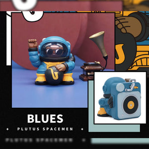 Plutus Spacemen Music Blind Box Series by 52Toys