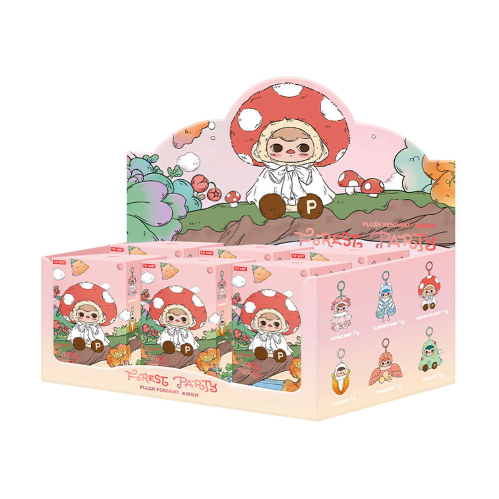 Pucky Forest Party Series Vinyl Plush Pendant Blind Box by POP MART