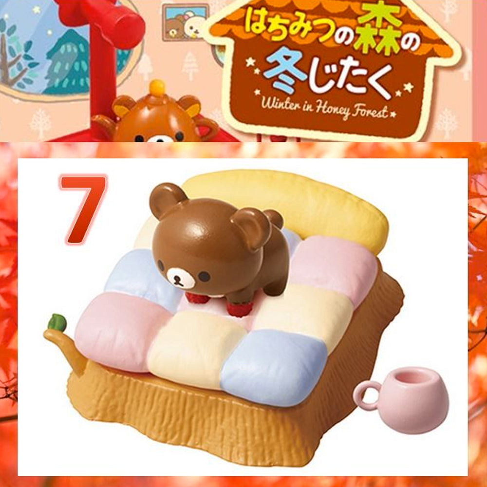 Rilakkuma Winter in Honey Forest Blind Box Series by ReMent
