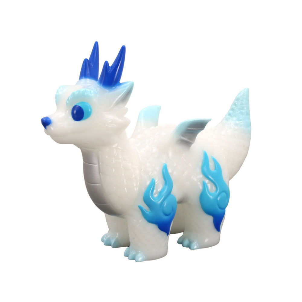 Ryudora Snow Dragon Sofubi Art Toy by Konatsuya