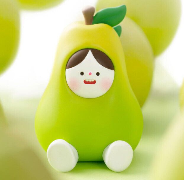 Green Pear - KONG Fruit Farm Series by Xinghui Creations