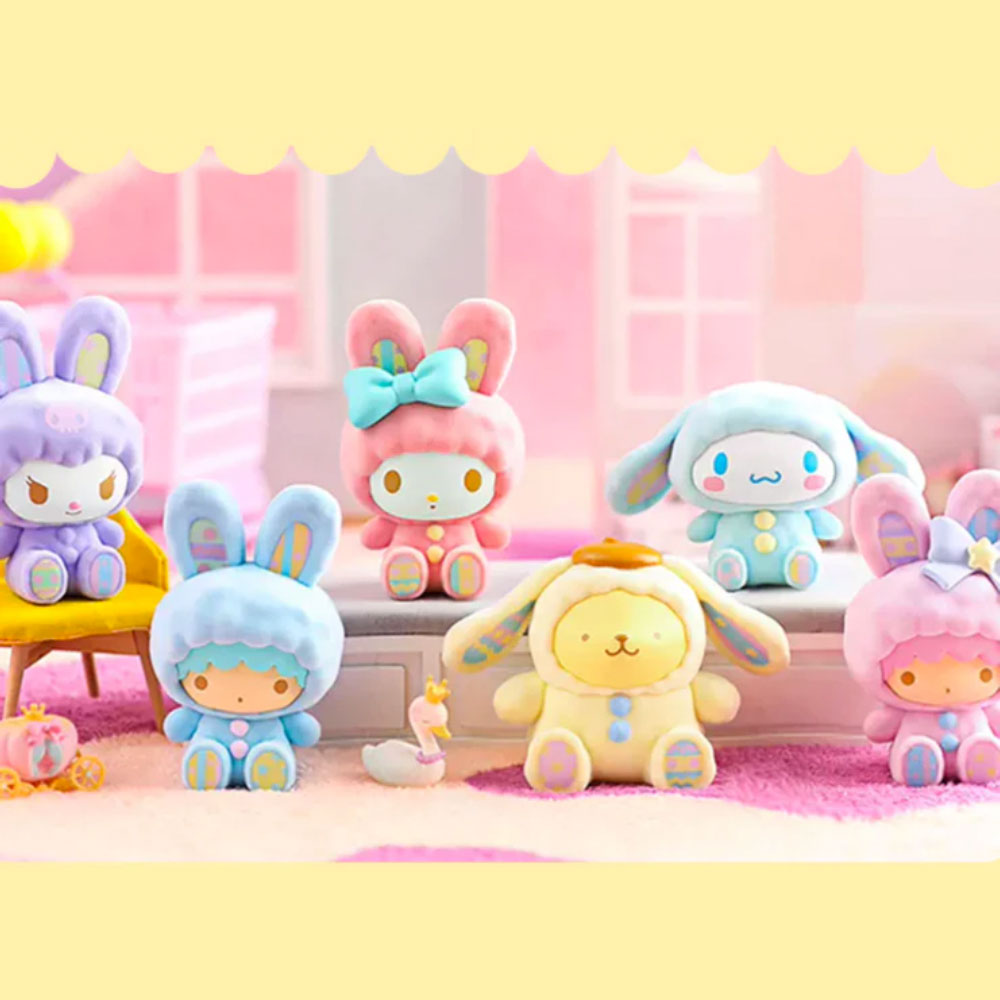 Sanrio Characters Fluffy Rabbit Blind Box Series by Sanrio x Miniso
