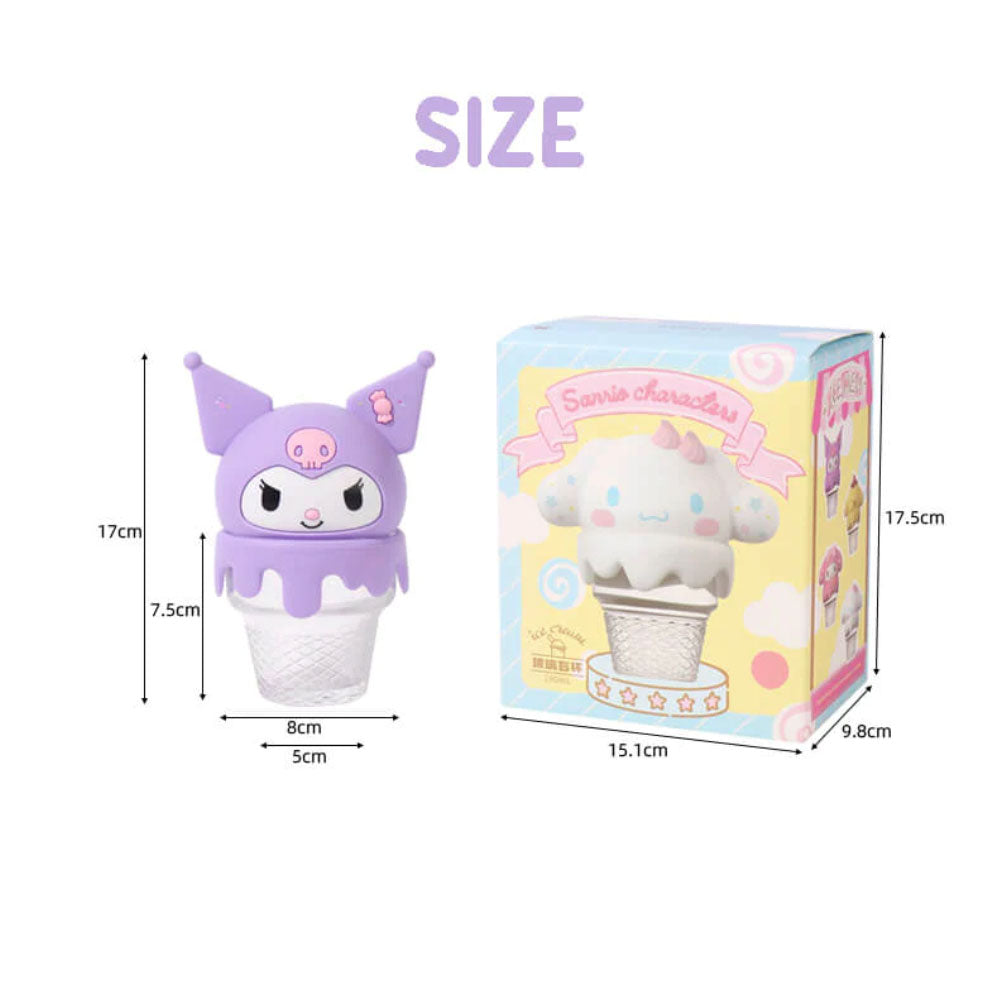 Sanrio Characters Ice Cream Glass Cup Blind Box Series by Sanrio x Miniso