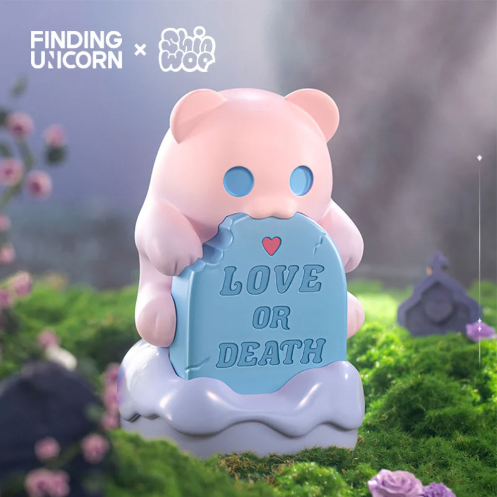 Shinwoo Baby Ghost Bear Love or Death Night Light by ShinWoo x Finding Unicorn