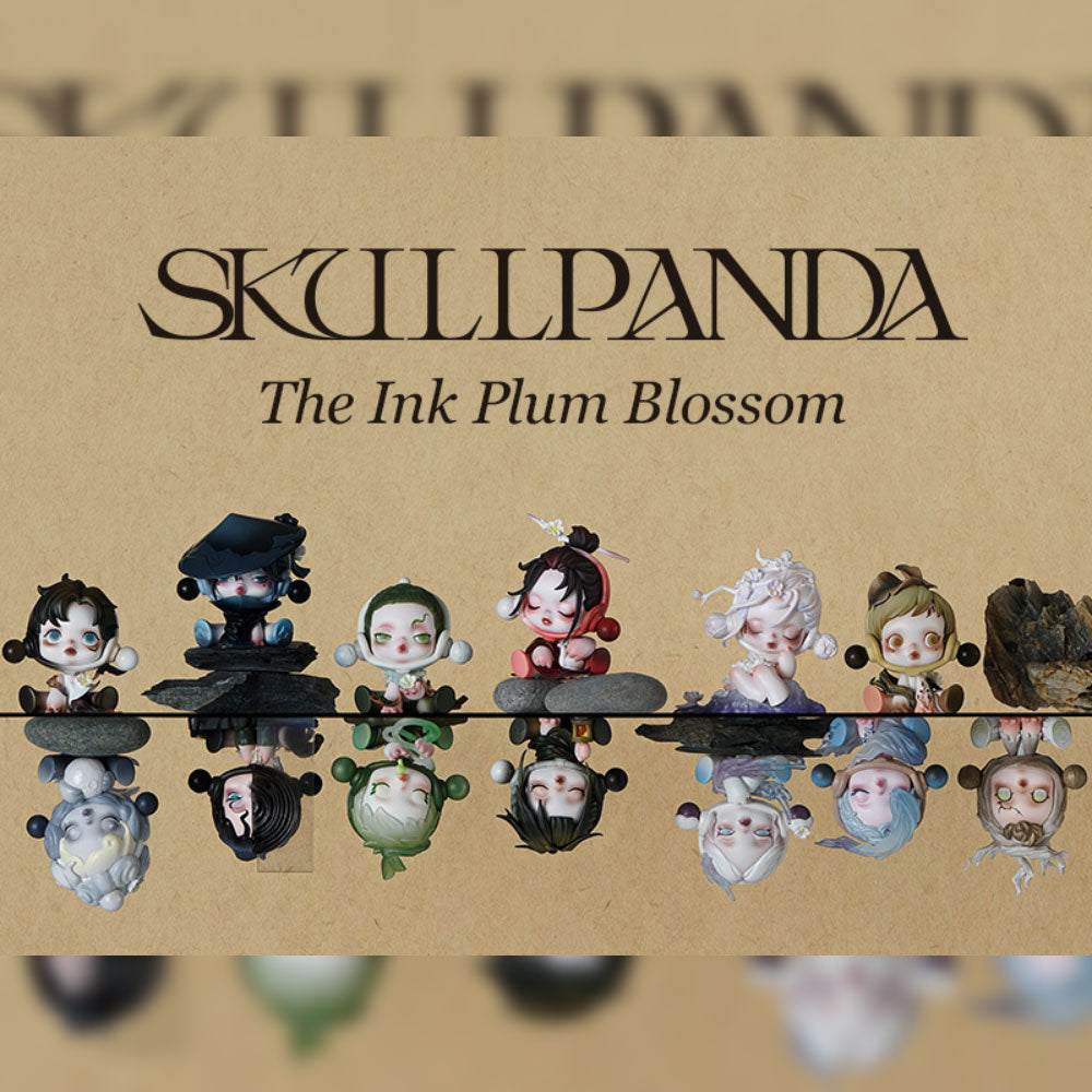 Skullpanda The Ink Plum Blossom Series Figures Blind Box by POP MART