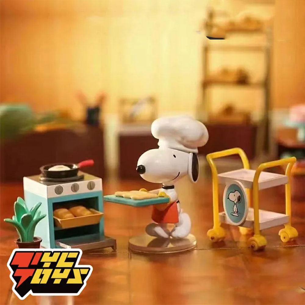 Snoopy Bakery and Cafe Mini World Blind Box Series by Top Toy