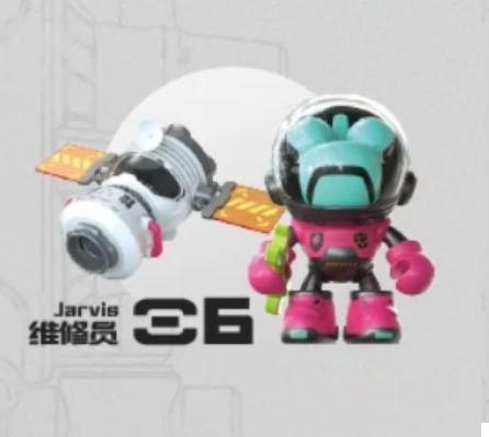 Jarvie - WAZZUPbaby Space Chameleon Series by Lam Toys