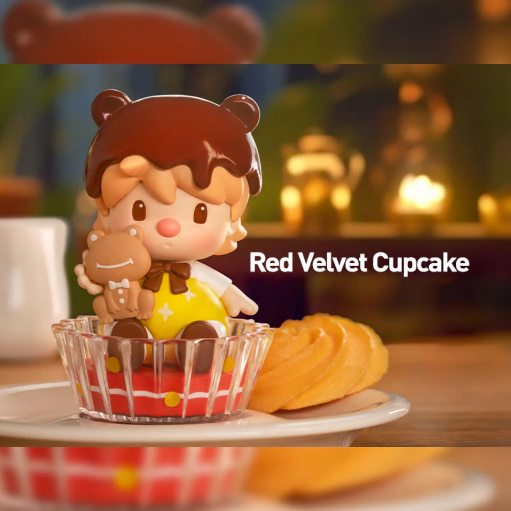 Red Velvet Cupcake - Sweet Bean Frozen Time Dessert Box Series by POP MART
