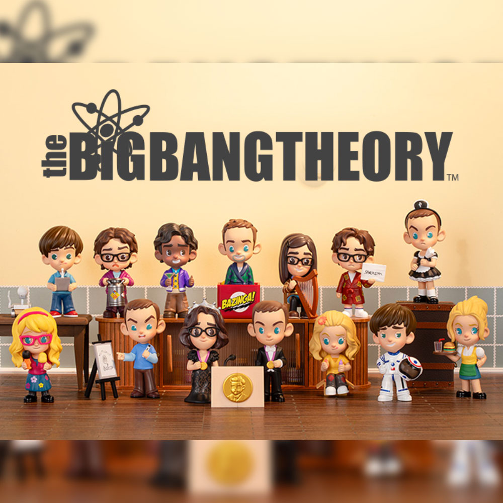 The Big Bang Theory Series Figures Blind Box by POP MART