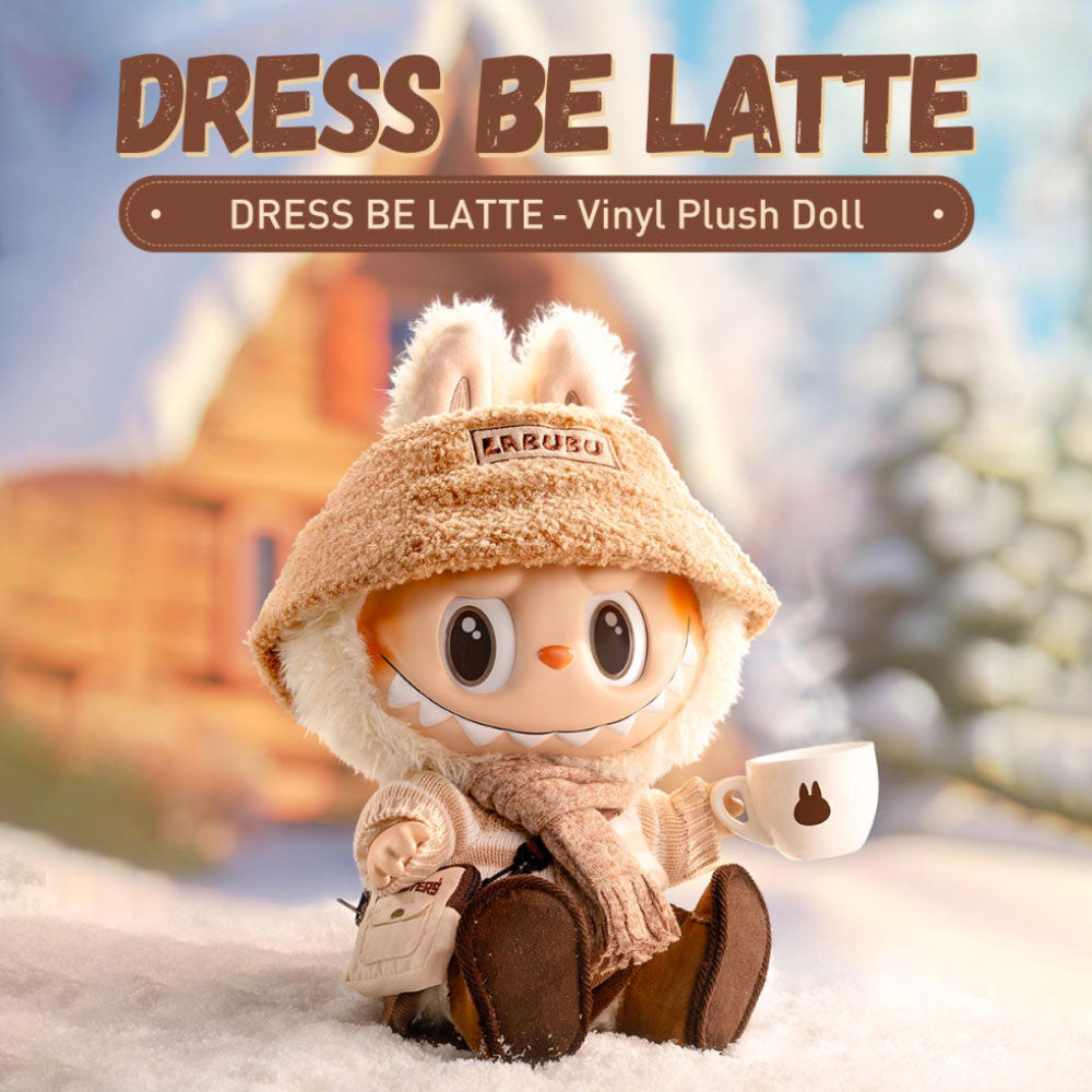 The Monsters - Dress Be Latte Vinyl Plush Doll by POP MART