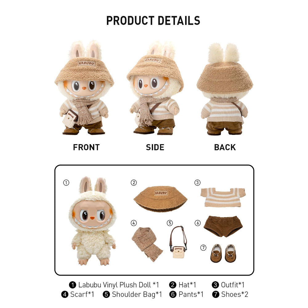 *Pre-order* The Monsters - Dress Be Latte Vinyl Plush Doll by POP MART