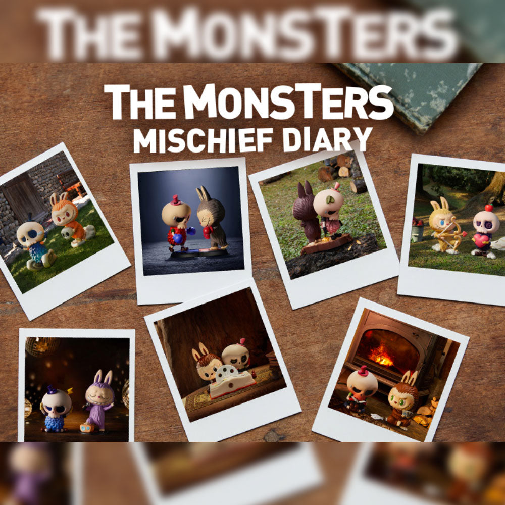 The Monsters Mischief Diary Series Figures Blind Box by POP MART