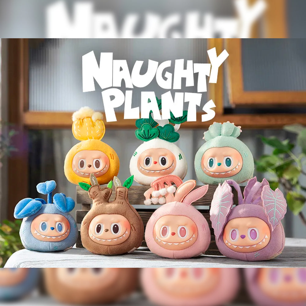 The monsters labubu NAUGHTY PLANTS ラブブ The Monsters Naughty Plants Vinyl Face Blind Box Series by