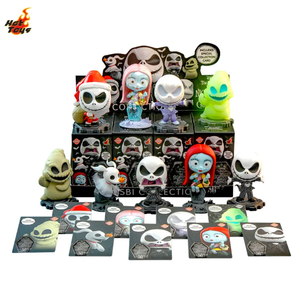 *Pre-order* Tim Burton's The Nightmare Before Christmas Cosbi Collection Blind Box Series by Hot Toys