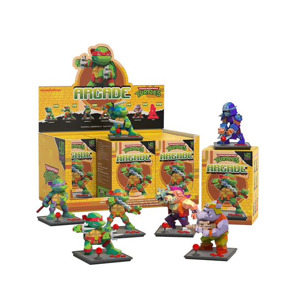 ゲームキャラクター Ninja turtle Box set TMNT Teenage Mutant Ninja Turtle Arcade Blind Box by Mighty