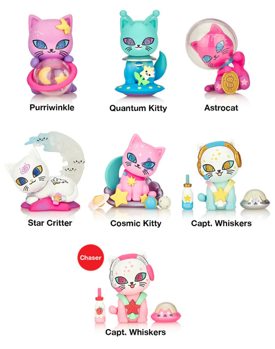 Galactic Cats Blind Box by Tokidoki