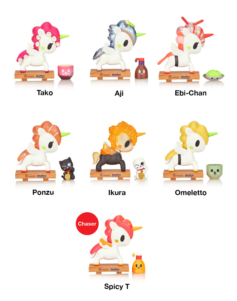 Sushi Unicorno Blind Box Series by Tokidoki
