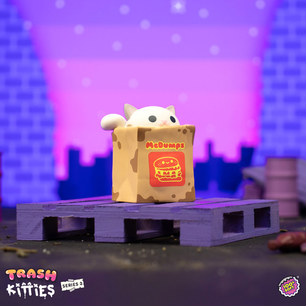 Trash Kitties Series 3 Blind Box by 100% Soft