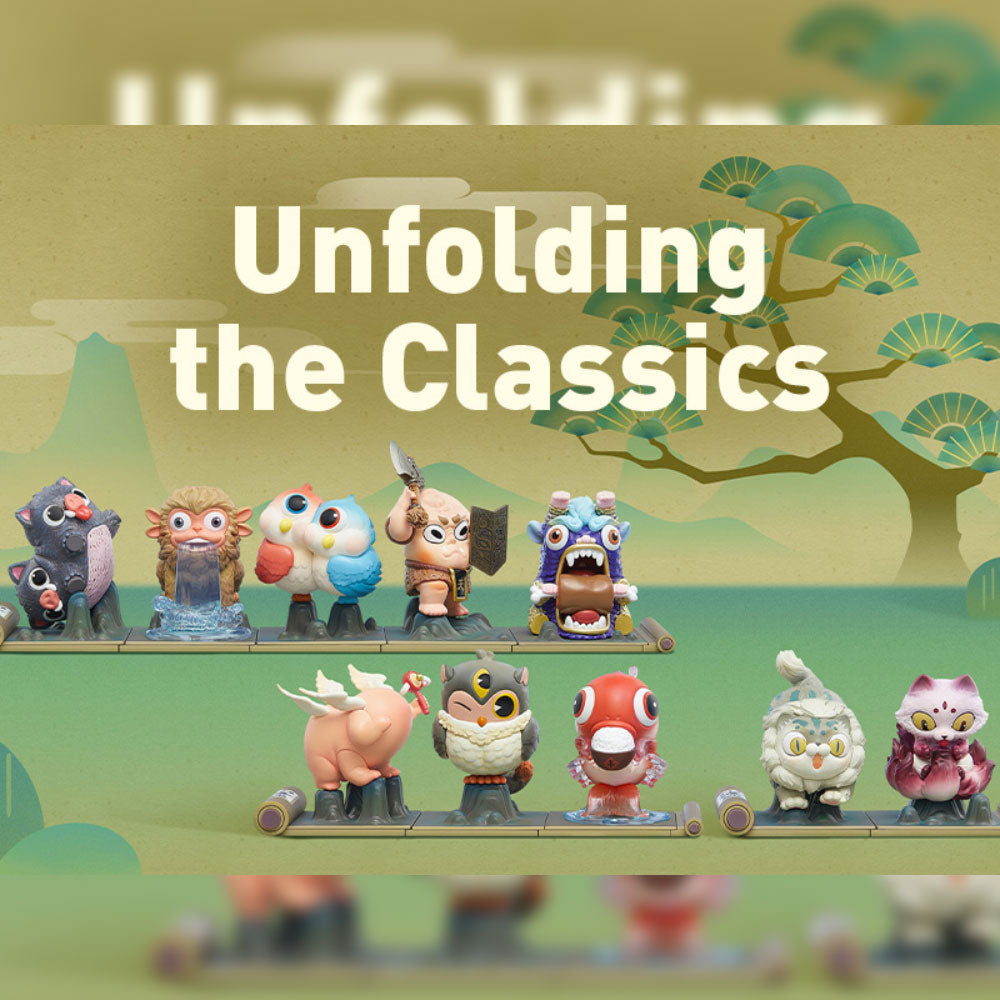 Unfolding the Classics Series Figures Blind Box by POP MART