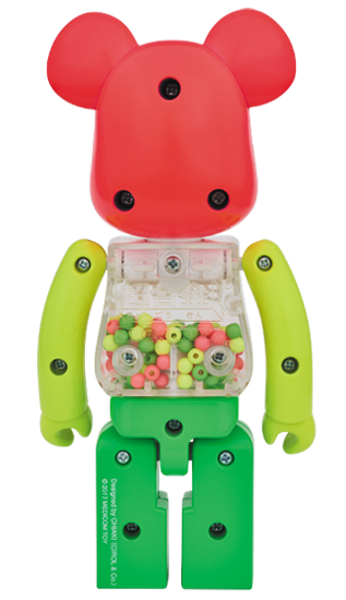 My First Bearbrick Baby Neon Chogokin 超合金 Metal Alloy 200 