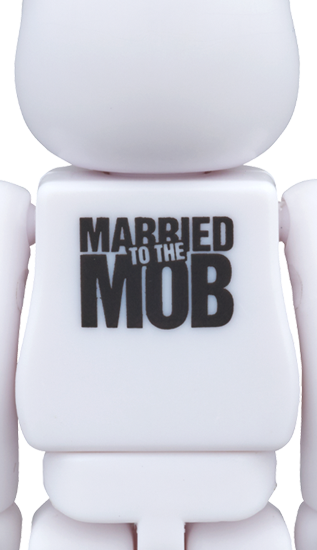 Married To The Mob 100% Bearbrick by MTTM x Medicom Toy