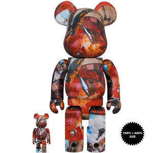 *Pre-order* 007 You Only Live Twice 100% + 400% Bearbrick Set by Medicom Toy