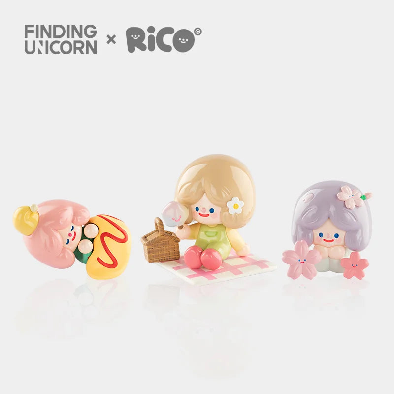 RiCO Happy Picnic Together Blind Box Series by Rico x Finding Unicorn