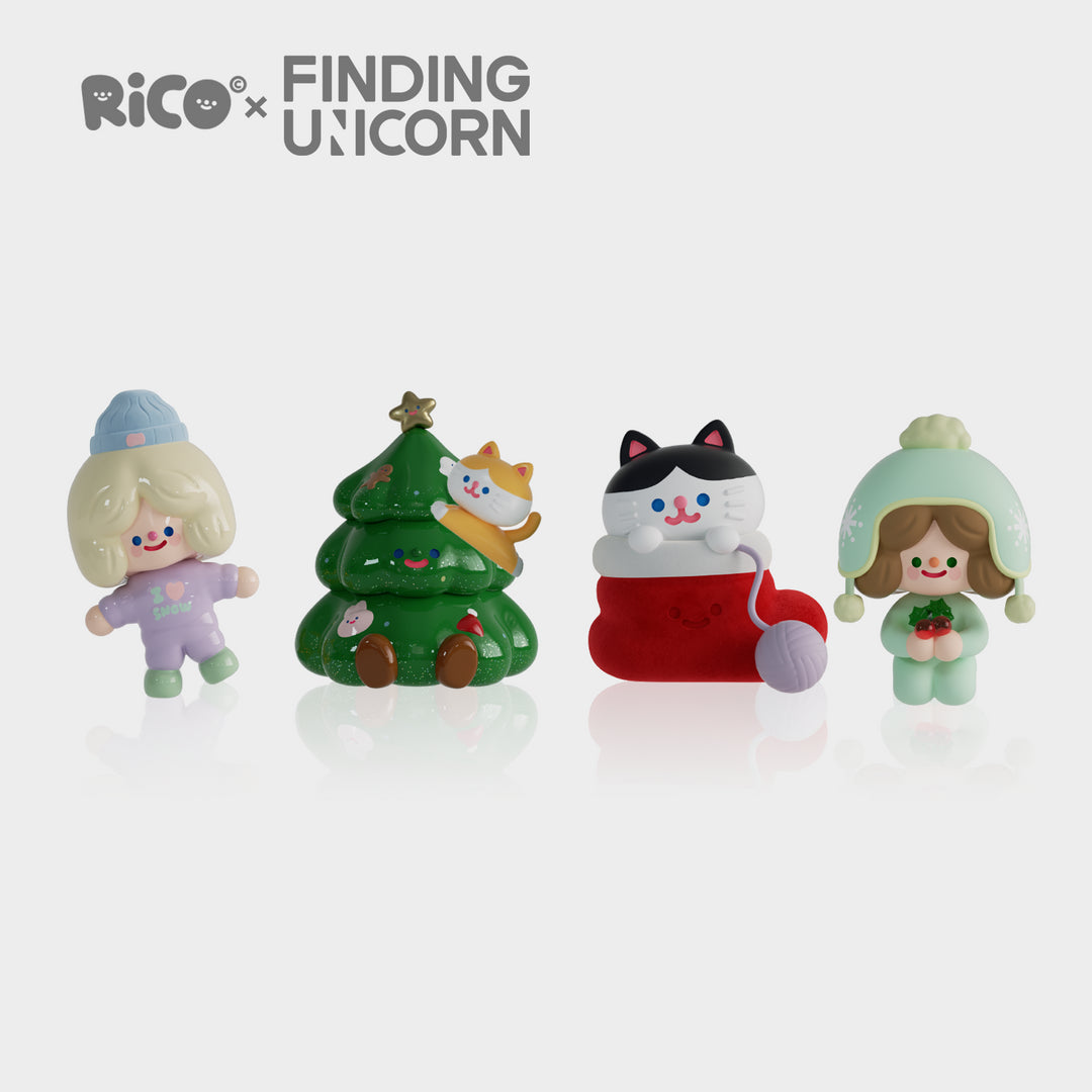 RiCO Happy Winter Days Blind Box Series by Rico x Finding Unicorn