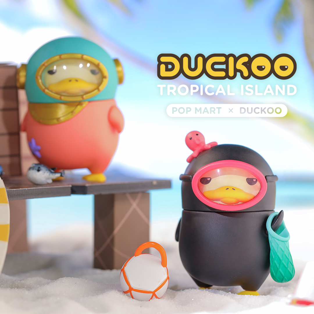 Duckoo Tropical Island Blind Box Series by POP MART x Chokocider