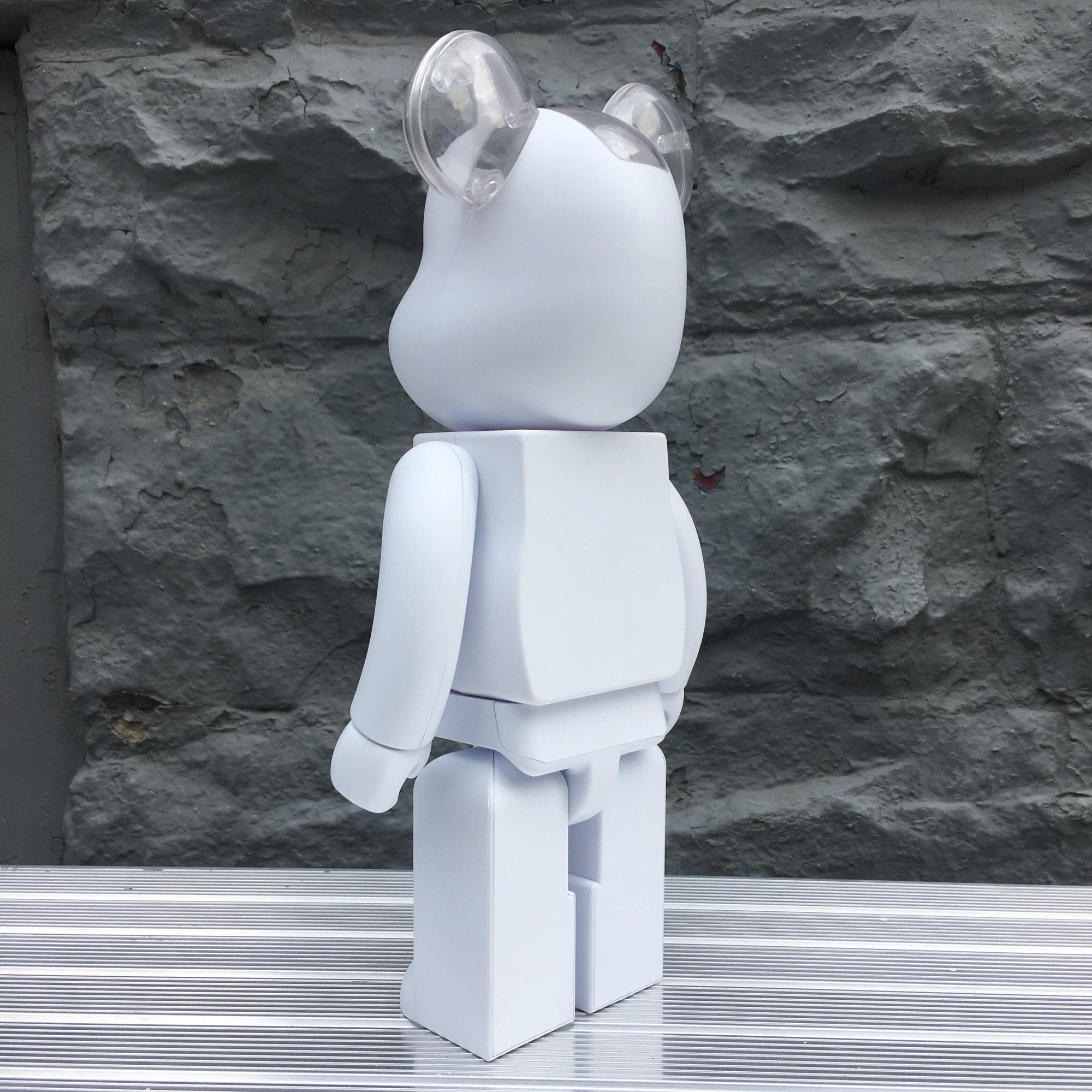 Neighborhood White 100% + 400% Bearbrick Set by Medicom Toy x Neighborhood