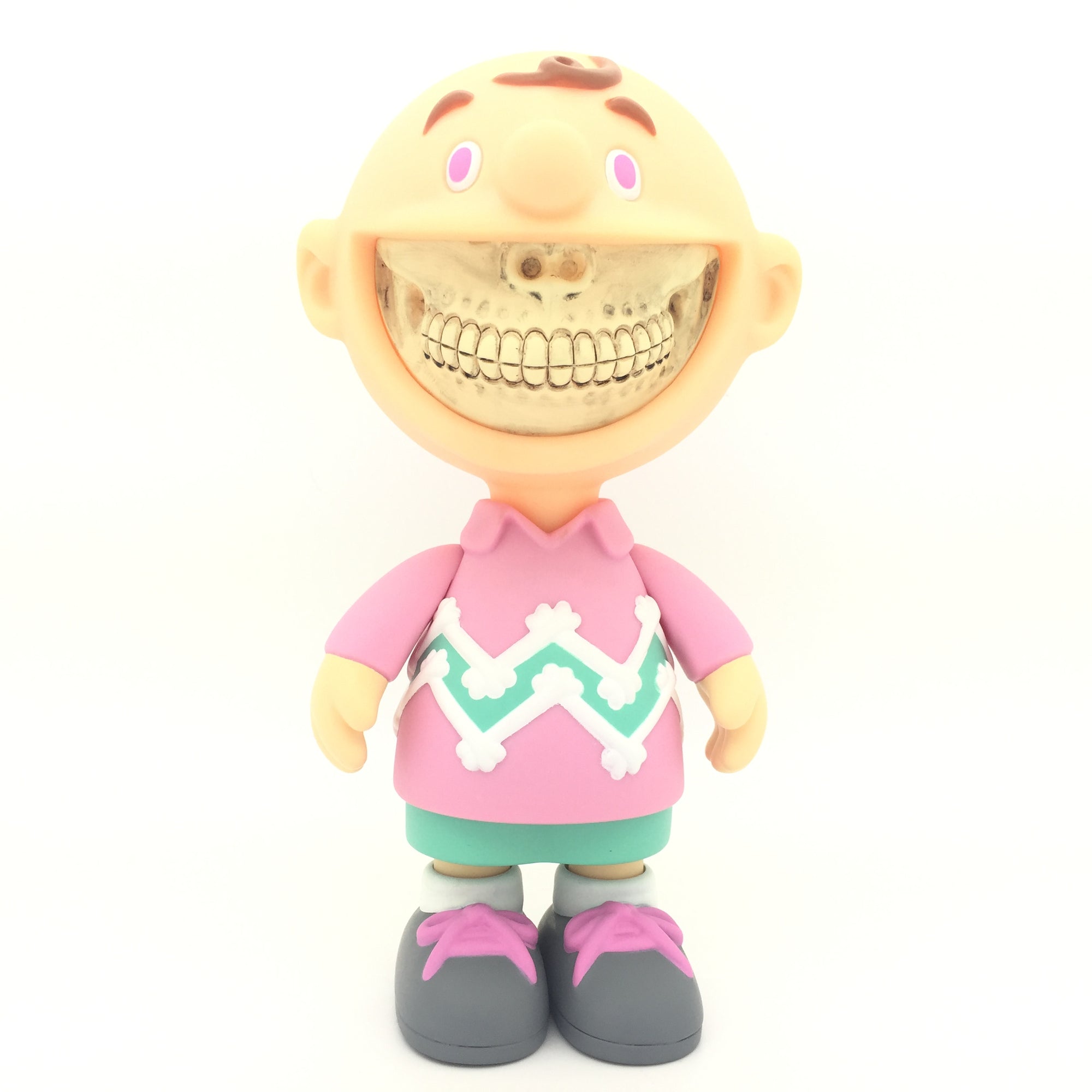 Charlie Grin OG Pink Edition by Ron English x Made by Monsters x JPS Gallery