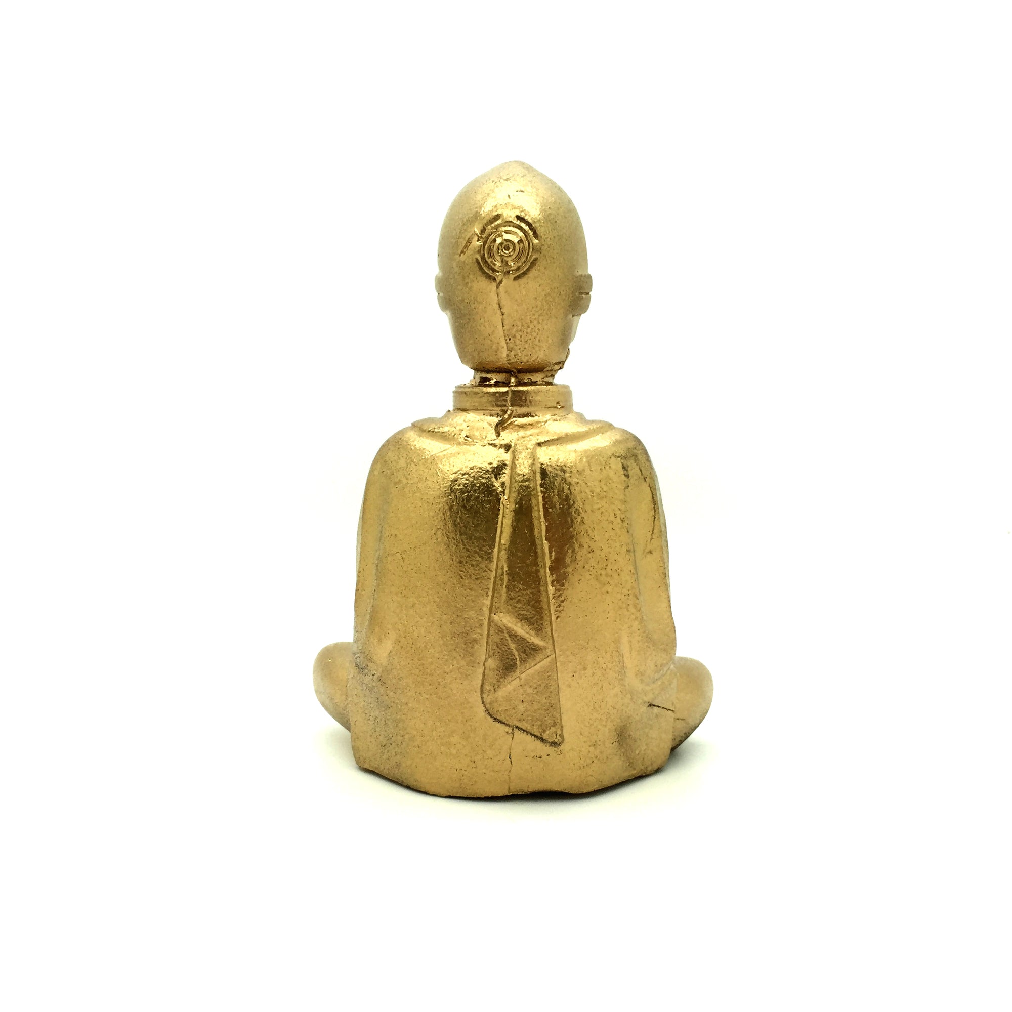 Gold C-3P0 Buddha 4" Figure by Modulicious