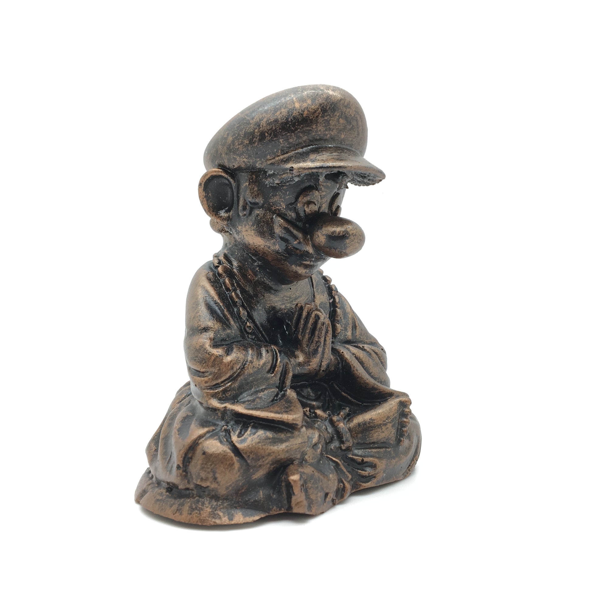 Super Mario Buddha Bronze 4" Figure by Modulicious