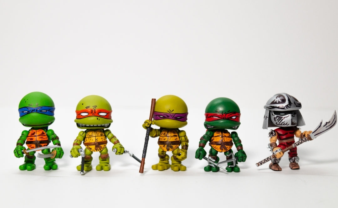 The Loyal Subjects Custom Teenage Mutant Ninja Turtles Set of 5
