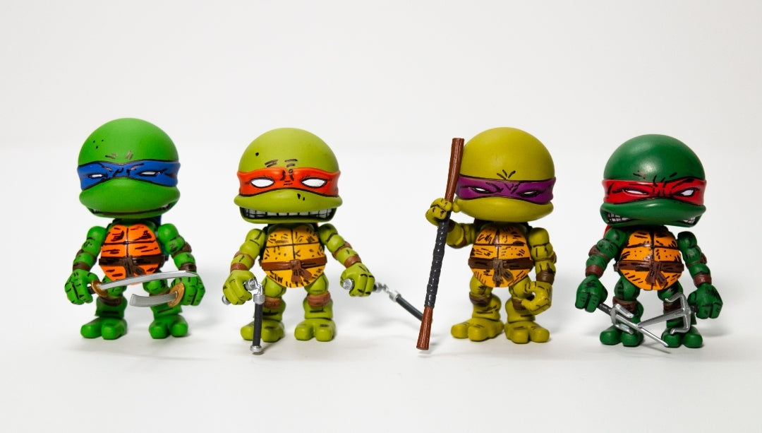The Loyal Subjects Custom Teenage Mutant Ninja Turtles Set of 5