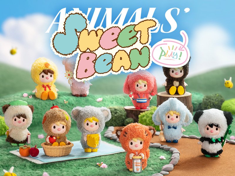Sweet Bean Animal&#39;s Play Blind Box Series by POP MART