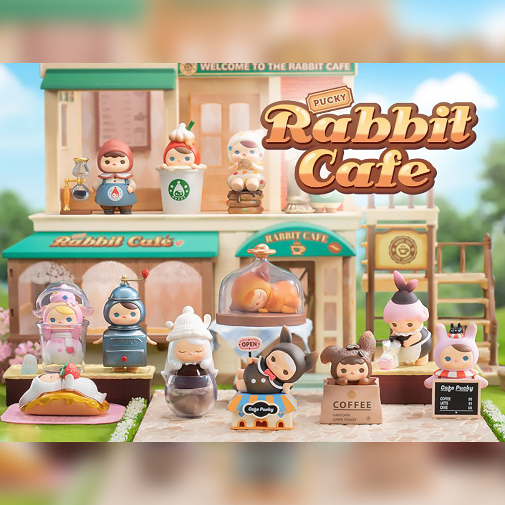 Pucky Rabbit Cafe Blind Box Series by POP MART
