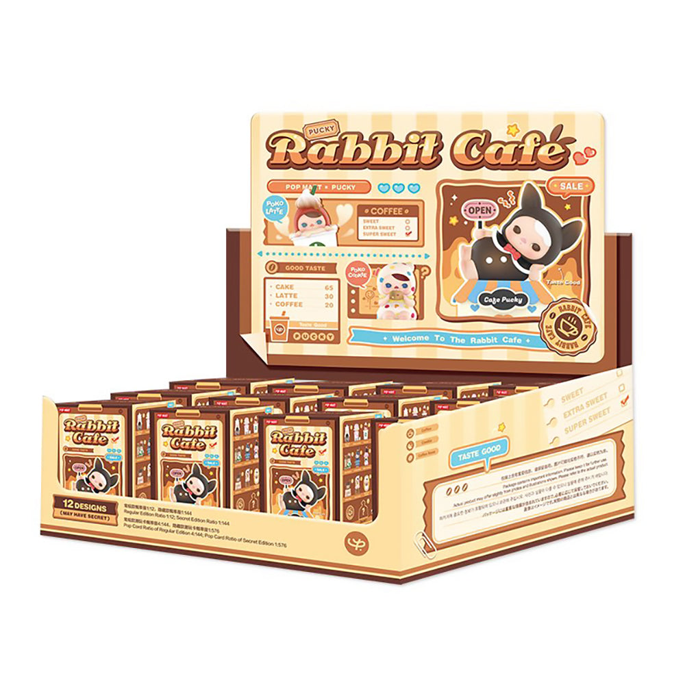 Pucky Rabbit Cafe Blind Box Series by POP MART