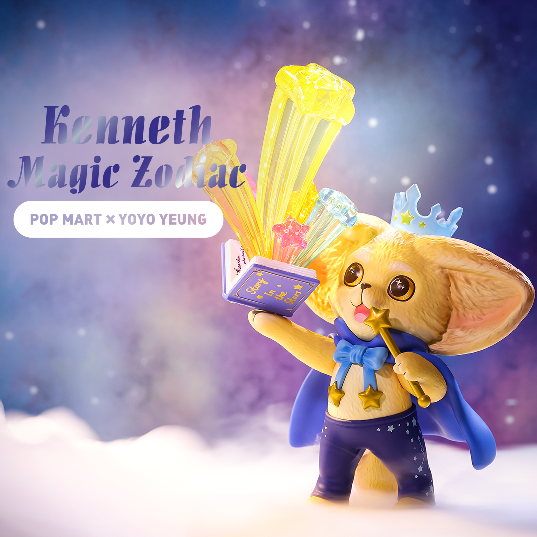 Kenneth Magic Zodiac Art Toy Figure by Yoyo Yeung x POP MART