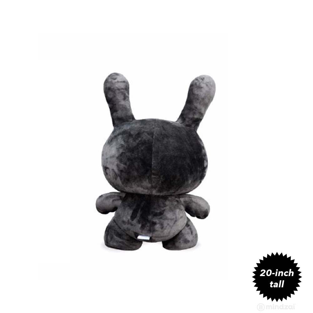 20" Plush Dunny - Black Edition by Kidrobot - Special Order