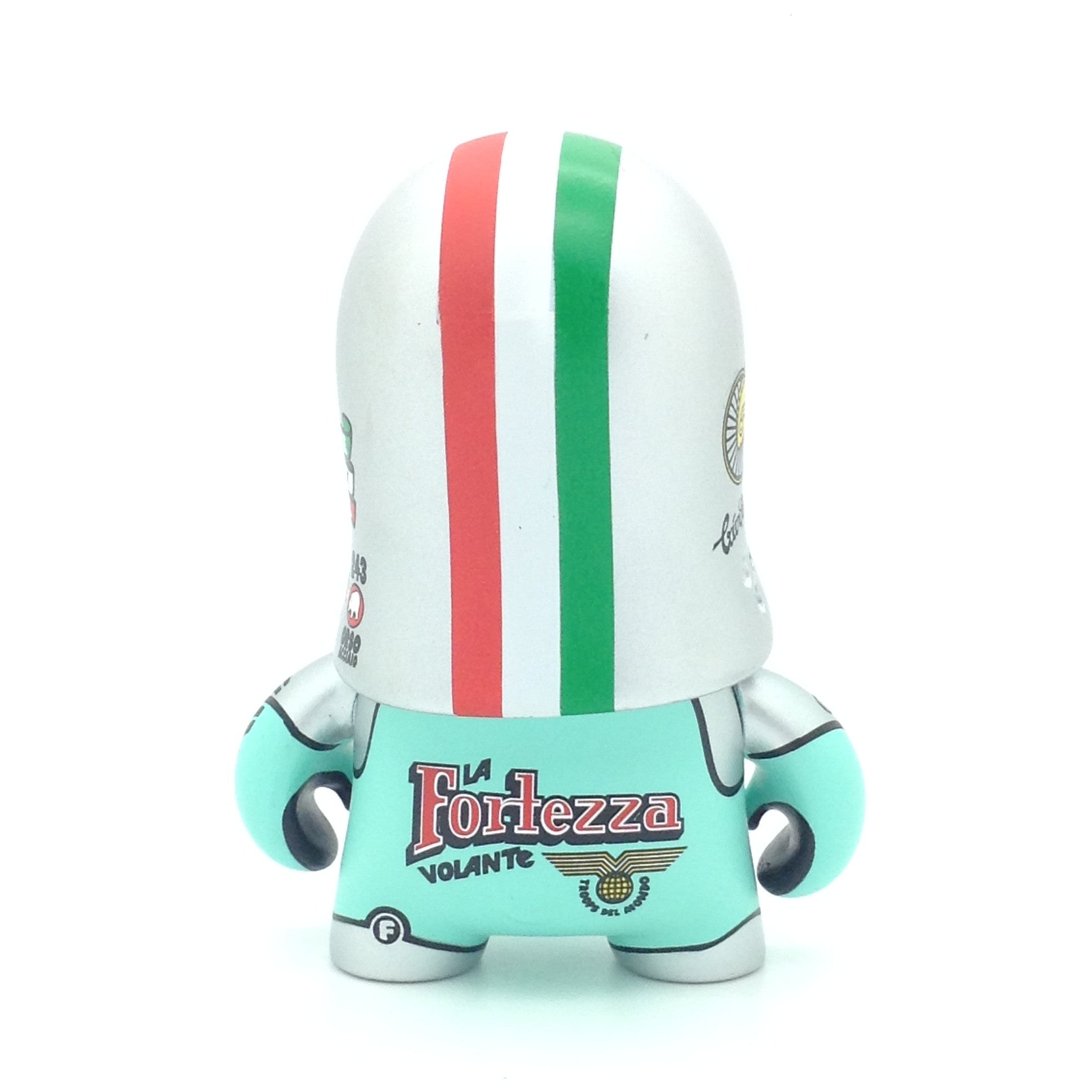 Teddy Troops 2.0 Series 1 - Ladri Di Bicicletta Green/Silver by Flying Fortress