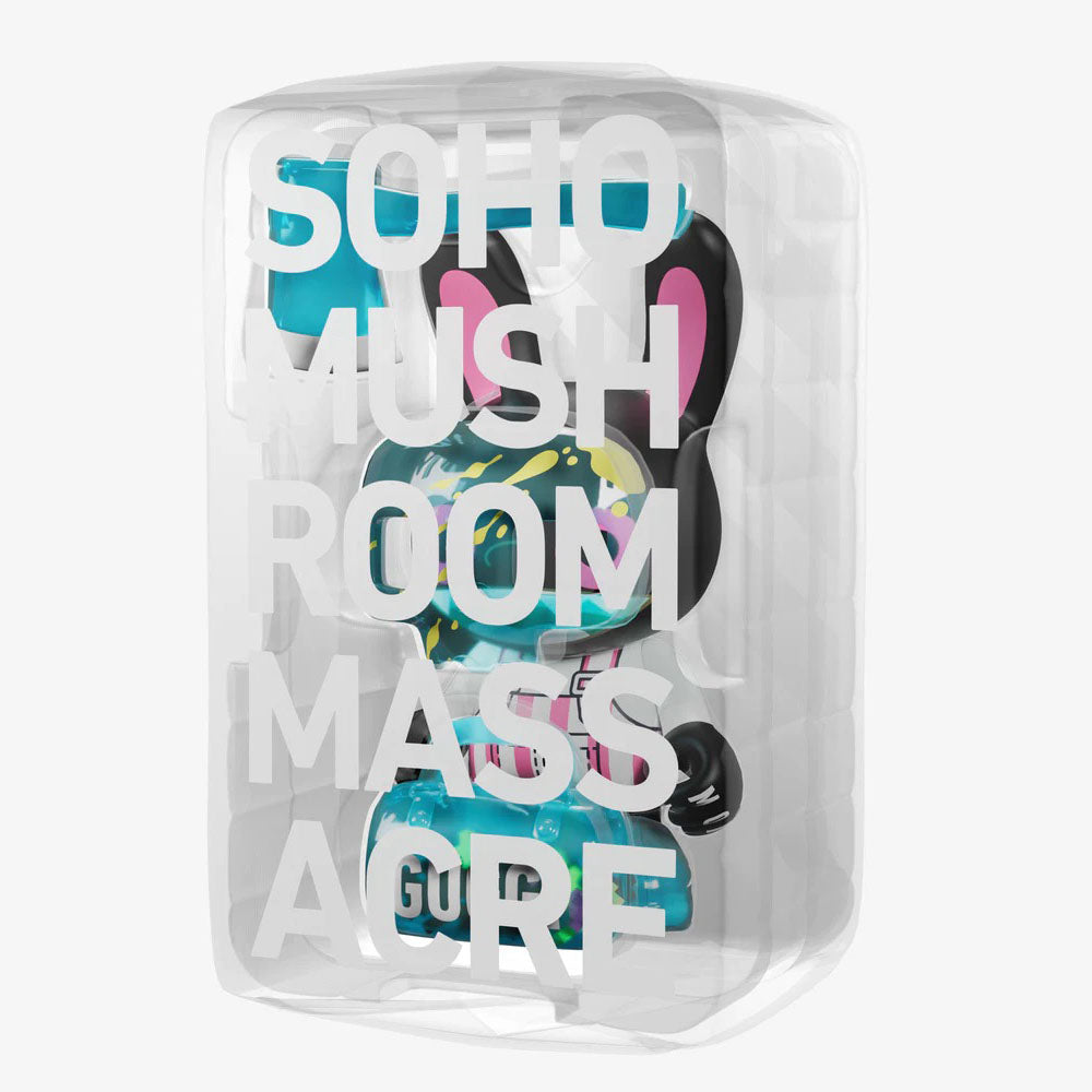 Fashion SOHO Mushroom Massacre "Quarter Ounce" SuperGuggi by Guggimon x Superplastic
