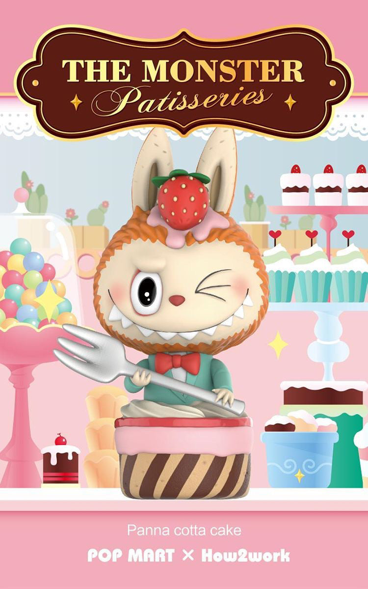 The Monster Patisseries Labubu Desserts Blind Box by POP MART x Kasing Lung
