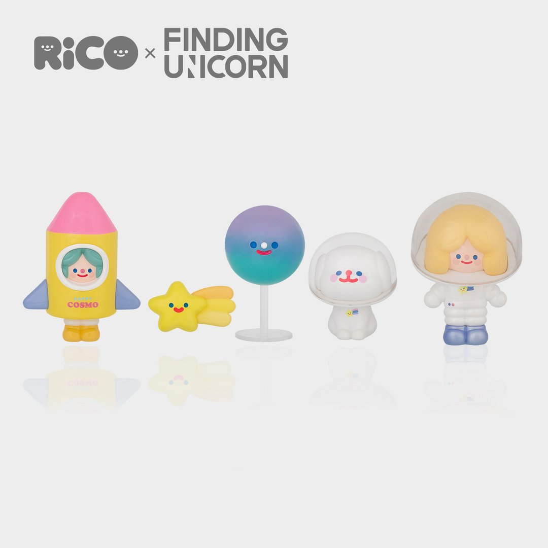 Happy Cosmo Blind Box Series by Rico x Finding Unicorn - Mindzai